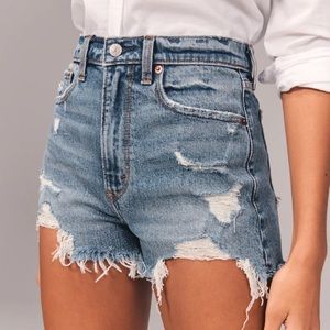Abercrombie jean shorts